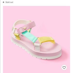 Stony Clover Lane Pastel Sandals 6W